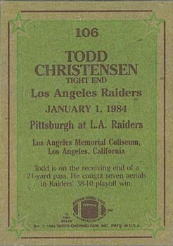 Card back