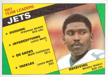 Jets Team Leaders - Wesley Walker
