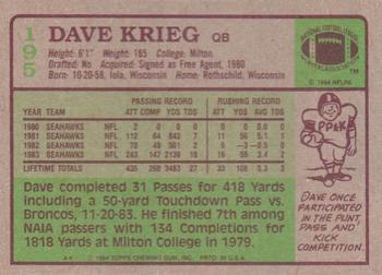 Card back