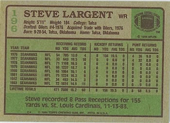 Card back