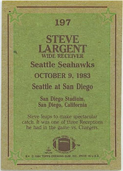 Card back