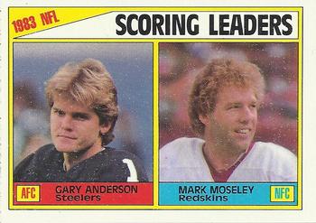 1983 Scoring Leaders (Gary Anderson / Mark Moseley)