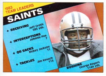 Saints Team Leaders - George Rogers