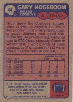 Card back