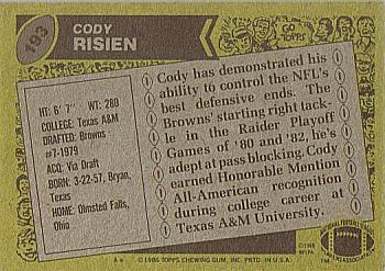 Card back