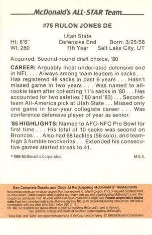 Card back