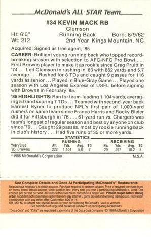 Card back