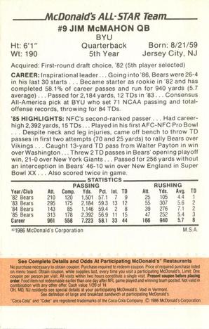 Card back