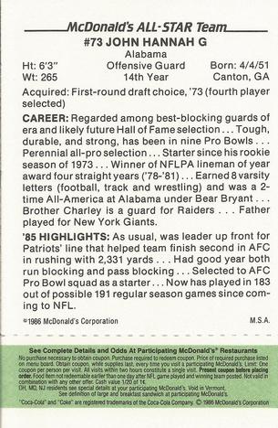 Card back
