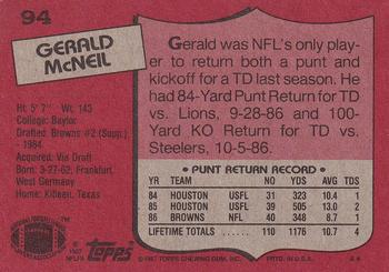 Card back