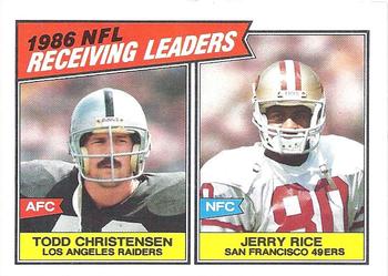 Todd Christensen / Jerry Rice