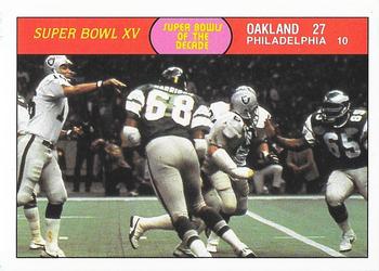 Super Bowl XV SBD, SBXV