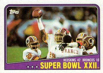 Super Bowl XXII SBXXII