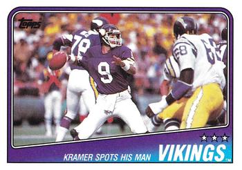 Vikings Team Leaders - Tommy Kramer