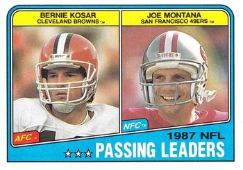Bernie Kosar / Joe Montana