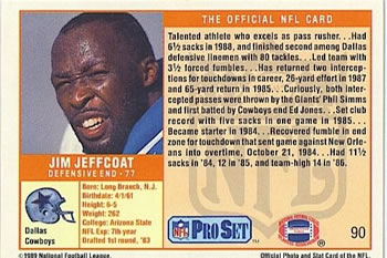 Card back