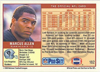 Card back