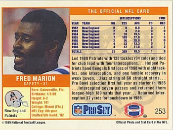 Card back