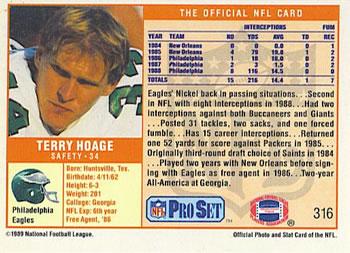 Card back