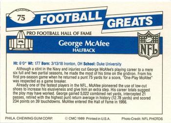 Card back