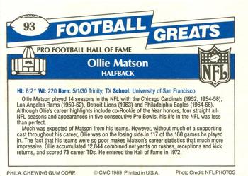 Card back