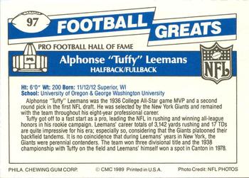 Card back