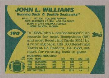 Card back