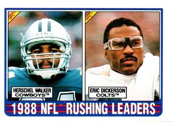 1988 NFL Rushing Leaders (Herschel Walker / Eric Dickerson)