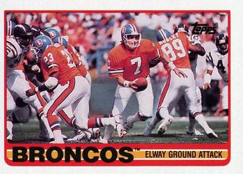 Broncos Team Leaders (Elway Ground Attack)