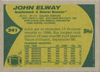 Card back