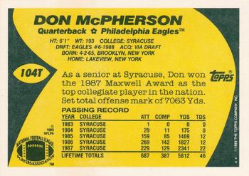 Card back