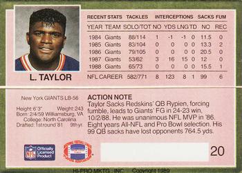 Card back