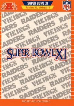 Super Bowl XI SBXI