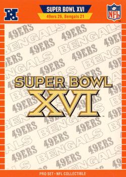 Super Bowl XVI SBXVI