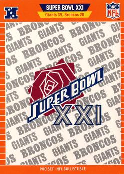 Super Bowl XXI SBXXI