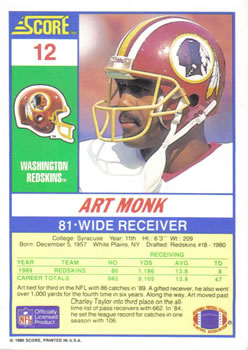 Card back