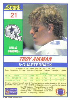 Card back