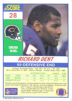 Card back