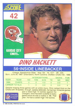 Card back