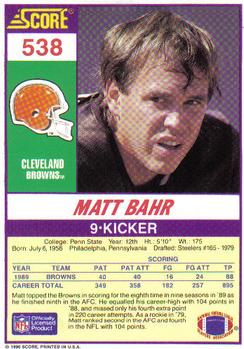 Card back
