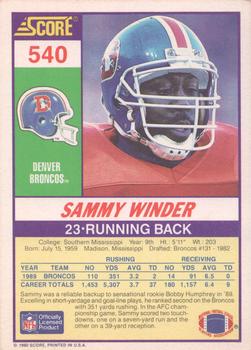 Card back
