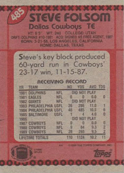 Card back