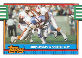 Moss Assists In Squeeze Play