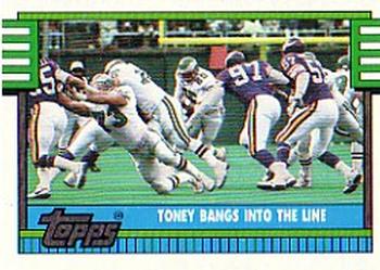 Toney Bangs Into The Line