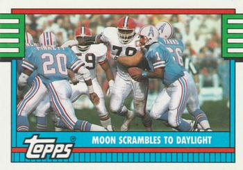 Moon Scrambles To Daylight