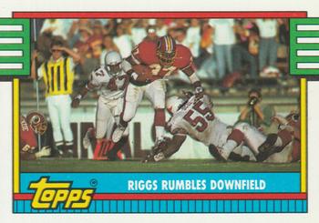 Riggs Rumbles Downfield