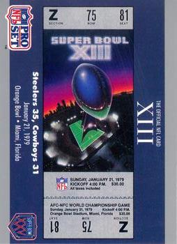 SB XIII Ticket SBXIII