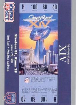 SB XIV Ticket SBXIV
