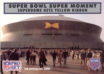 Superdome Gets Yellow Ribbon SBSM, SBXV