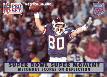 McConkey Scores on Deflection SBSM, SBXXI